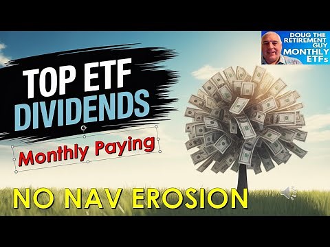 Top Monthly Dividend High-Yield ETFs with No NAV Erosion
