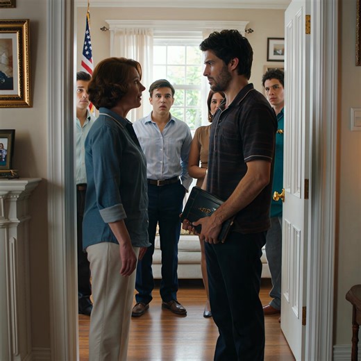 My Son Said I Was Embarrassing The Family Just Because I Gave Him A Book — A Gift I Had Chosen Very Carefully. He Set The Book Down Hard And Said Loudly: “You’re Embarrassing The Whole Family.” Suddenly, A Check Worth $13 Million Fell Out From Between The Pages. But Too Late. Spring light slid across the porches of Buchanan, Missouri, the way it does on old American streets—soft, a little shy, glancing off flagpoles and mailbox lids. By the time I reached my son’s house up in North Hills, the cu