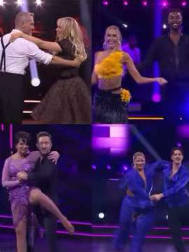 De 4 første danse par der måtte forlade konkurrencen i Vild med dans 2025❤️ Jenna Bagge & Peter Lovenkrands Mille & Skinz Pusle Helmuth & Damian Czarnecki Sissal & Eugen Miu