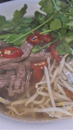 “Street food soul, kitchen-made — beef pho.” #cooking #food #noodles
