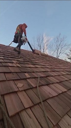 Cedar Shake Roof Install | Long Grove Illinois