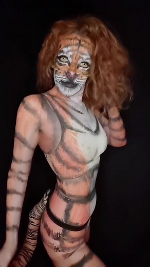 Sensual Body Paint Duet with Tiathetiger | Creative MUA Collaboration