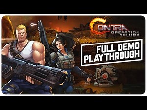 Contra is Back and FINALLY Done Right (Contra Operation Galuga Full Demo Gameplay)