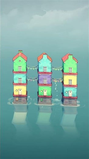 Townscaper #satisfying #gameplay #cozynights #calm #gaming