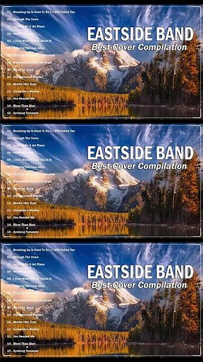 EASTSIDE BAND Playlist 2024 - 2 HOURS Love Song Nonstop Medley 2024 ✨Through The Years ...