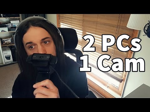 How To Use Webcam on 2 PCs - Dual PC Stream tips (Windows/Mac?)