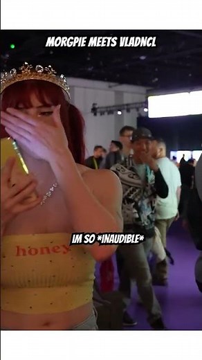 Morgpie meets vlad 😂 #vladncl #prank #prankvideo #femboy #twitchcon