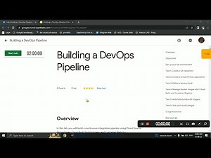Building a DevOps Pipeline Google Cloud LAB Solution