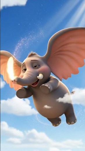 Flying Elephant | assamese cartoon | assamese story | #shorts