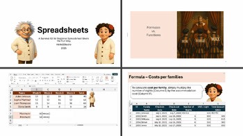 Spreadsheets for Beginners #3 – Formulas & Functions