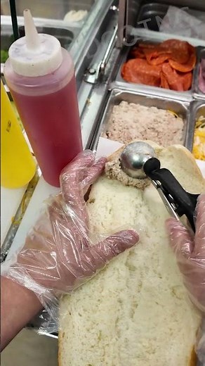 Subway Sandwiches POV Tuna