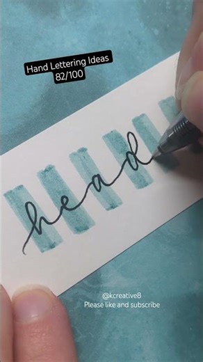 Hand Lettering Header Ideas 82/100