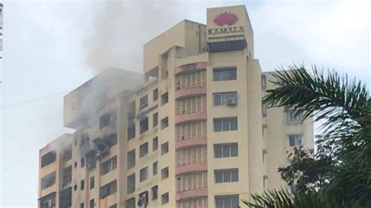 Six dead, several injured as massive fire breaks out at Mumbai high-rise