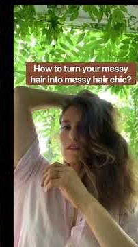 How To Use a Hair Pin / Fork / Prong / Updo / Half Up Half Down / Side Hair Tutorial