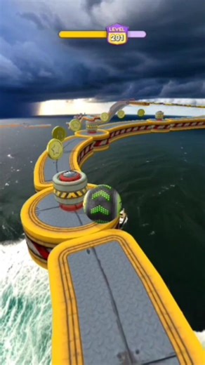 going Balls 3D master coin collected game