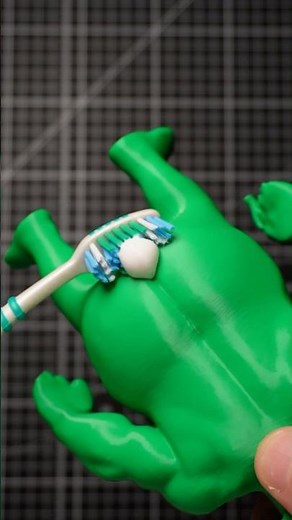 3D Printed Shrek Toothpaste Dispenser