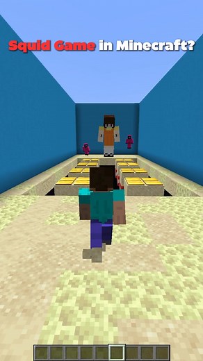 1M views · 4.9K reactions | Squid Game Minecraft Build Trick...? #minecraft #shorts #meme | Silvio Gamer 2.0 | Facebook