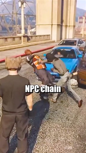 The Best NPC Fight in GTA #shorts