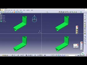 Title: CATIA V5 Tutorial - Machine Component Design, Assembly, and Part Design