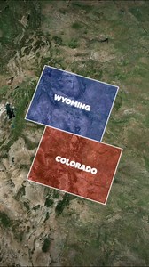 Mais comment le wyoming et le colorado sont t'ils si différents quand ils se ressemblent tant ? #étatsunis | Mondegeographie