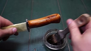 Old Rusty Survival Knife Transformed to Perfection