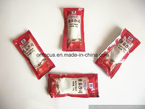 [Hot Item] 10g Ketchup Sachet Sealing Machine Paste Filling and Packing Machine Ah-Blt100