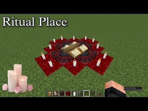 How To Build A Ritual Place In Minecraft