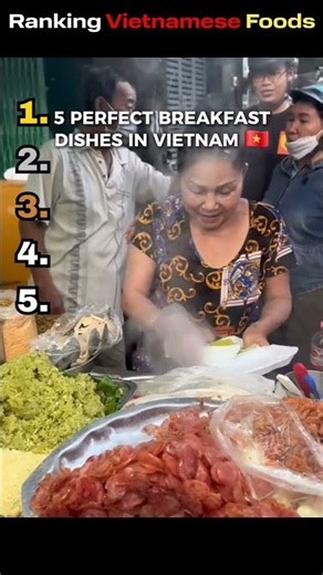 Thử thách xếp hạng món ăn đường phố Việt Nam 🍜🔥 #ranking #anngon