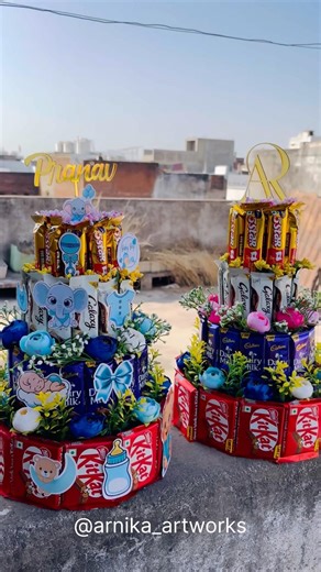 Two hampers, two themes, one love for handmade 💛