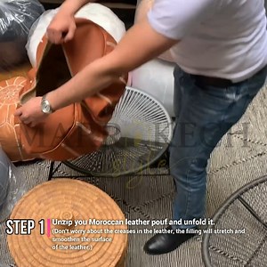 Watch How to fill to stuff a pouf ottoman Marrakesh style Gran on Amazon Live