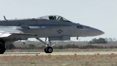 Marines Prepare MAGTF Display Ahead of Air Show