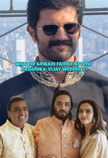 Mukesh Ambani and Family at Rashmika and Vijay's Wedding