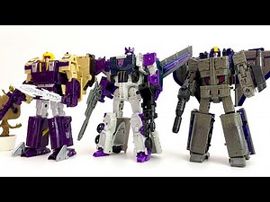 Transformers Triple Threat - Decepticons Triple Changer Trio