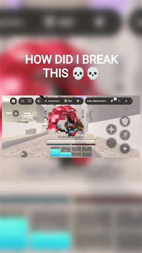 HOW DID I BREAK THIS 🤫#roblox#jujutsushenanigans#shorts