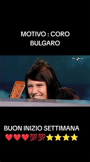 Il Coro Bulgaro di Elisa Toffoli: Buon Inizio Settimana