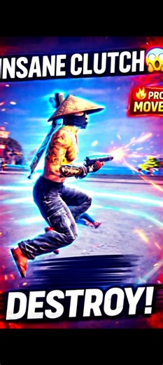 intense clutch gameplay with song 😎