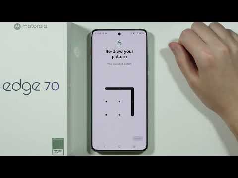 Motorola Edge 70: How to Set Up Screen Lock (Create Lock Screen Password/PIN/Pattern)