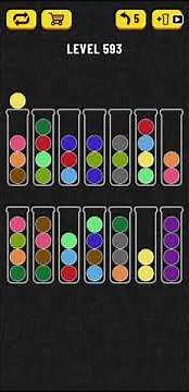 Ball Sort Puzzle - level 593