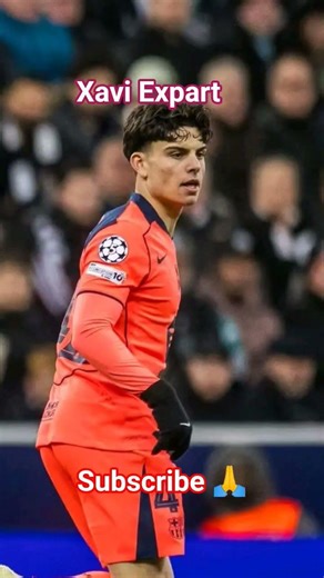 Xavi Expart first match with the senior team his performance was good #barcelona #barcelonafootball