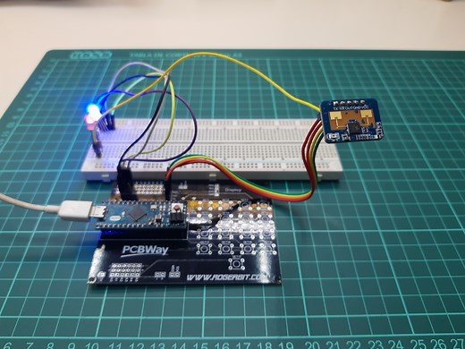 LD2410C Human Presence Sensor Configuration with App, Circuit and Test with Arduino Micro