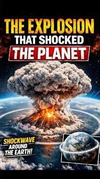 This Volcano Reached Space! #volcano #eruption #geology