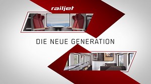 Das Geheimnis ist gelüftet ✨ Unser #railjet der neuen Generation 🤩 Neues Design & Neue Features: Mehr Details unter https://bit.ly/2AlXeRV | Österreichische Bundesbahnen (ÖBB)