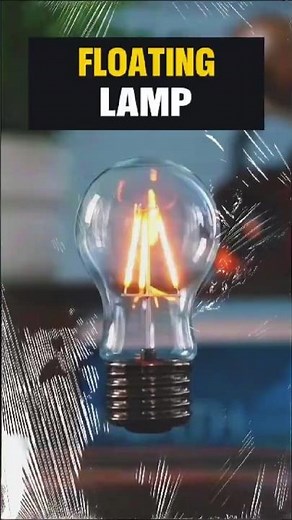 Levitating Bulb Lamp Review 💡 | Magnetic Floating LED Desk Light | Unique Amazon Home Decor