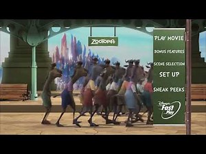 Zootopia - DVD Menu 2008 [HQ]