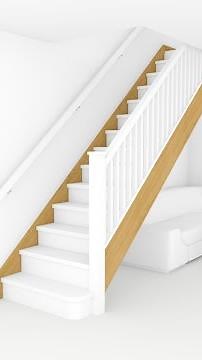 How to do Stair Stringers Cladding in OAK part 1/3