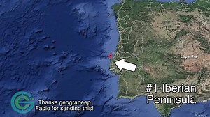 5.9K views · 342 reactions | PENINSULA-CEPTION! Here' a cool screengrab of Papôa a peninsula that lies on Porto da Areia Norte, a peninsula that lies on the Peniche Peninsula, which lies on the Iberian peninsula. All in #Portugal. -Thanks to Geograpeep FABIO for sending this #Cool #Maps #Europe | Geography Now | Facebook