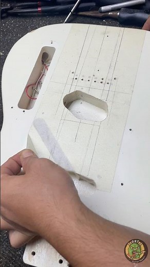 [Part3] Telecaster Bridge Installation & Positioning Scale #guitar #luthieria #luthier #guitartips