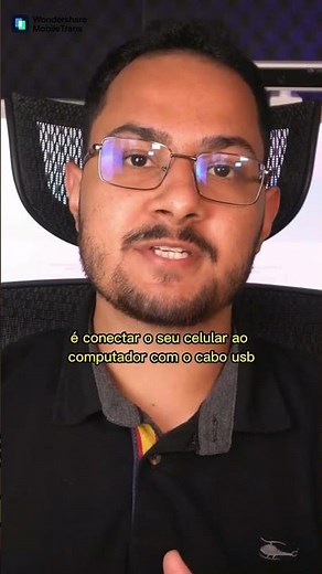 Como fazer BACKUP do WHATSAPP FÁCIL E RÁPIDO! | #Shorts MobileTrans