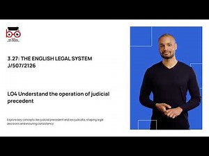LO4 - The English Legal System