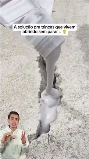 Flexible crack filler prevents cracks and follows surface movement #construction #renovation
